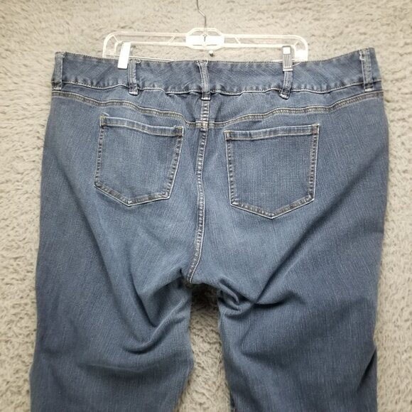Torrid Jeans Womens Plus 24 Extra Tall Blue Jeggings Stretch Denim - Picture 10 of 15